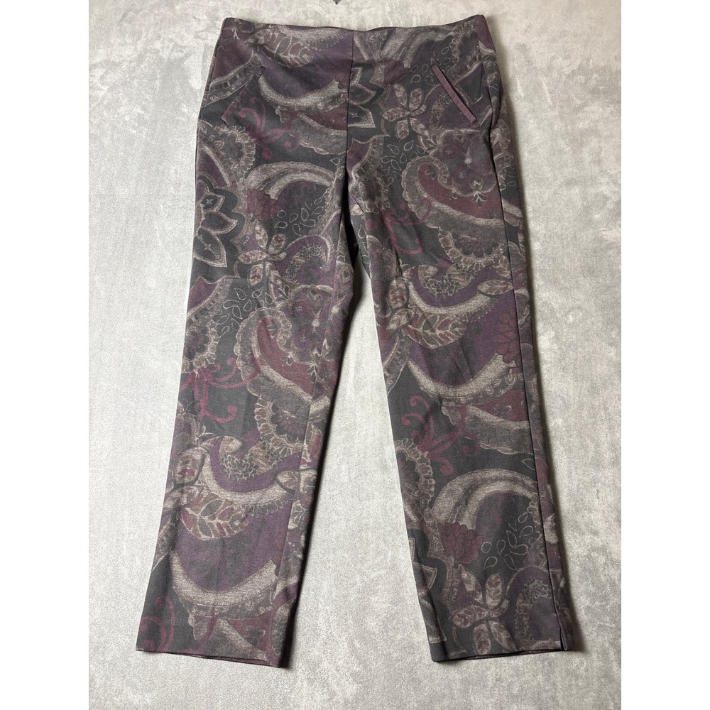 Paisley Whimsy Purple Paisley Print Size 2.5 XL 18